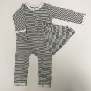 Striped Hat and Baby Grow